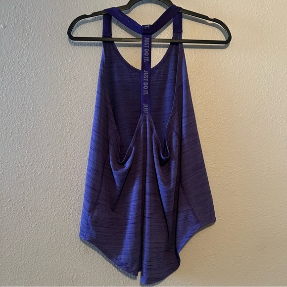 Nike Dri Fit Purple Tank Top Large - Picture 2 of 7